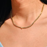 Jesse CZ Heart Necklace