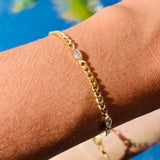 Shiloh Curb Station Bracelet