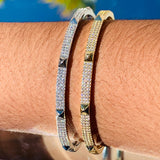 CZ Bangle Bracelet