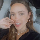 Cati Pearl Initial Choker