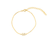 Miley Mini Initial Bracelet