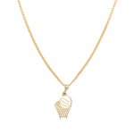Jack Basketball Necklace