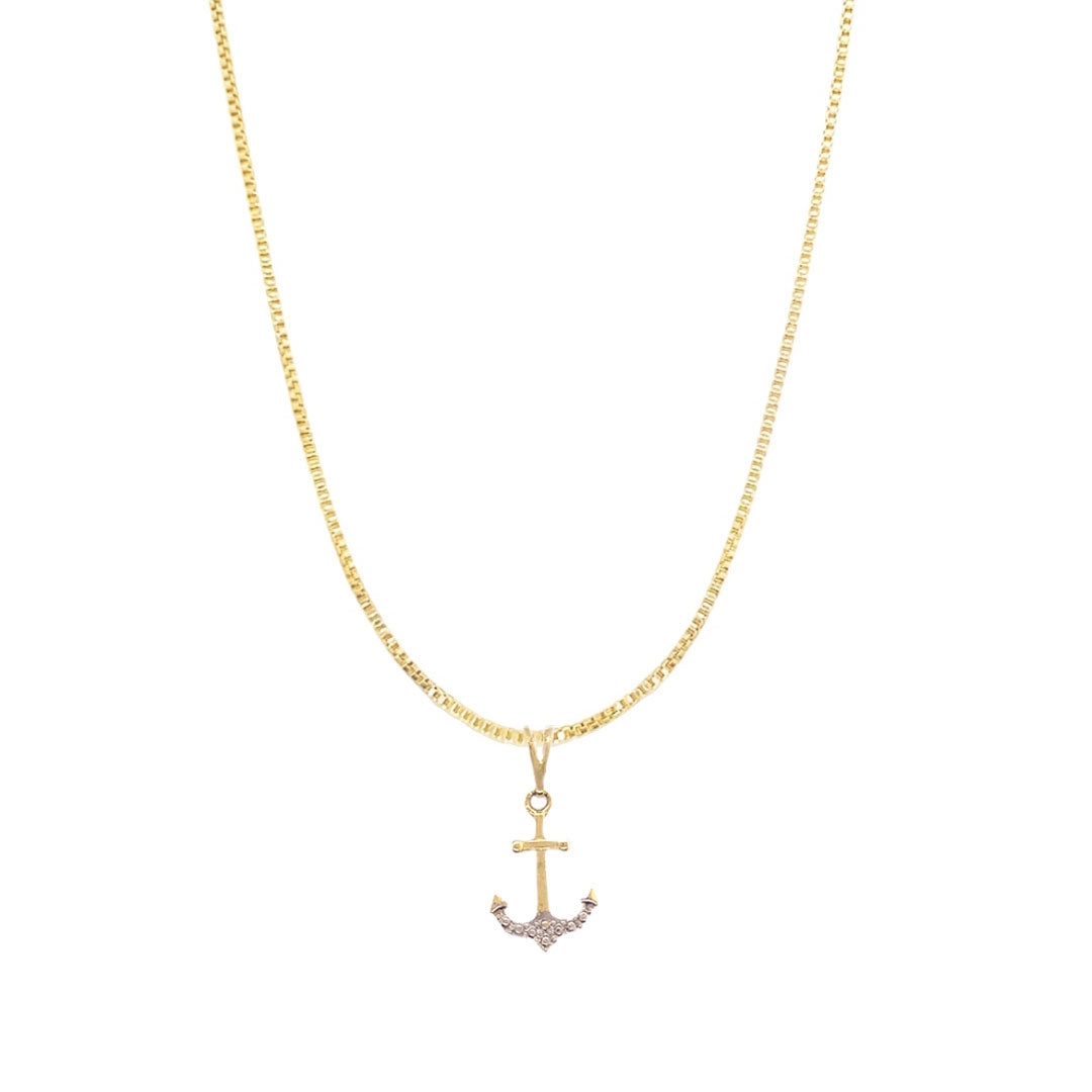 Kian Anchor Necklace