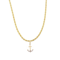 Kian Anchor Necklace