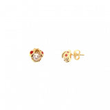 Kaia Ladybug Earrings for Girls
