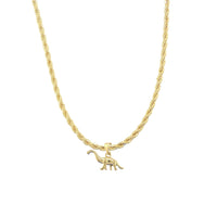 Leo Dinosaur Necklace