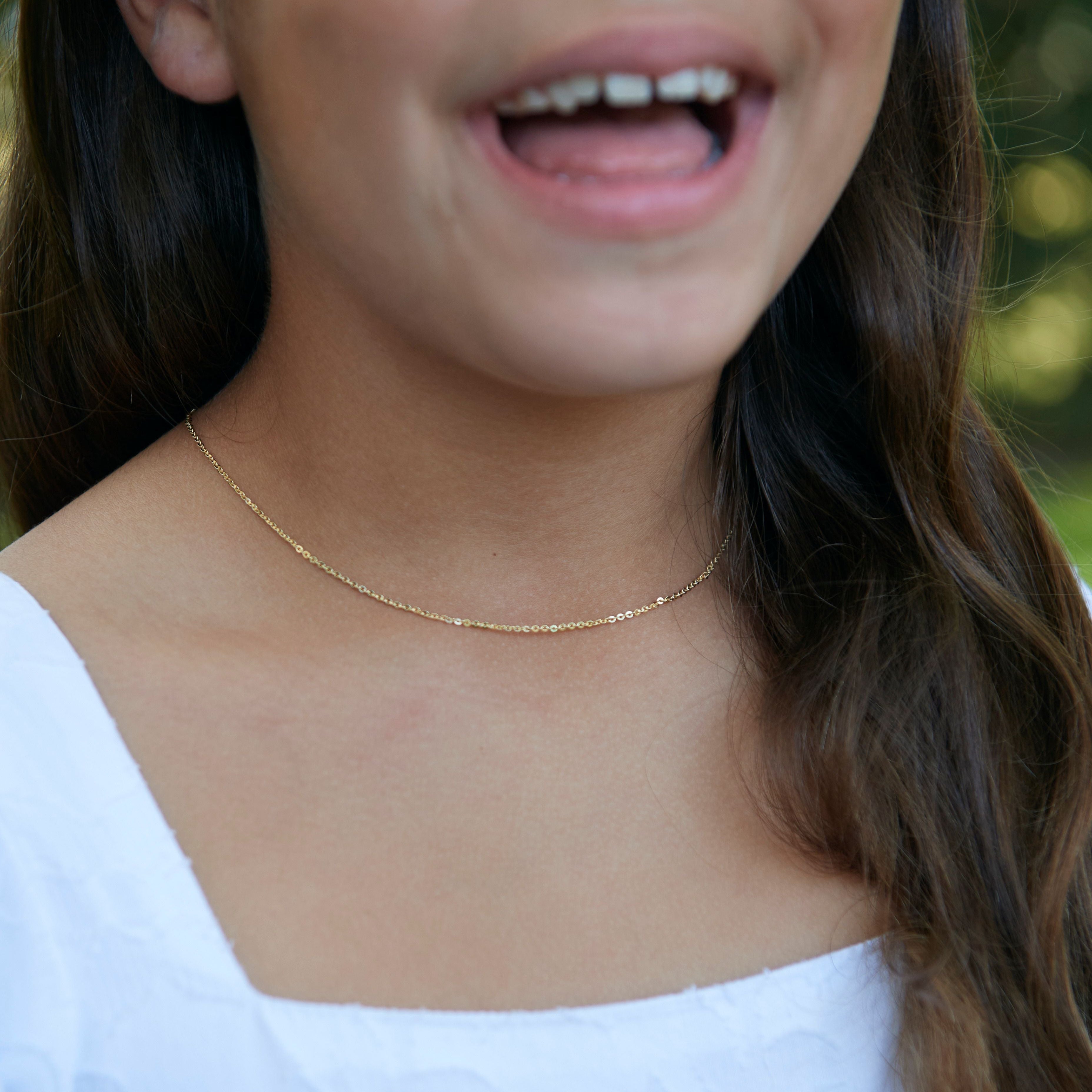 Lark Cable Necklace for Girls