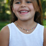 Eliora Bubble Initial Necklace
