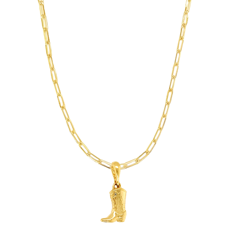 Lumi Boot Necklace for Girls 