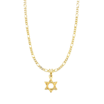 Mica Star Of David Necklace