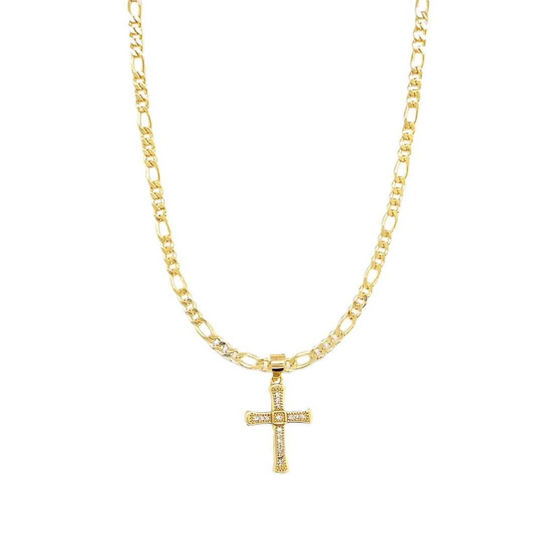 Nora CZ Cross Necklace