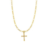 Nora CZ Cross Necklace