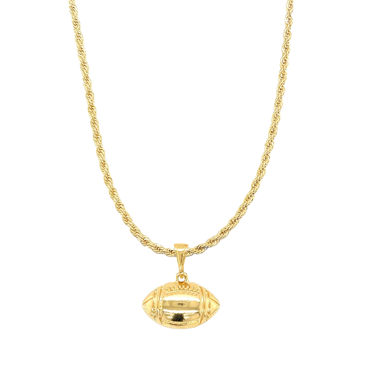 Noa Football Necklace