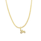 Oliver Tractor Necklace