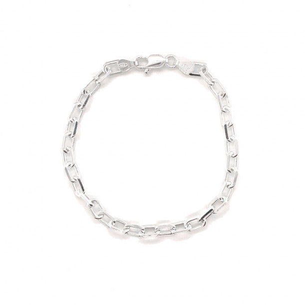 Oval Paperclip Bracelet