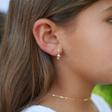 Poet Shell Earrings for Girls 