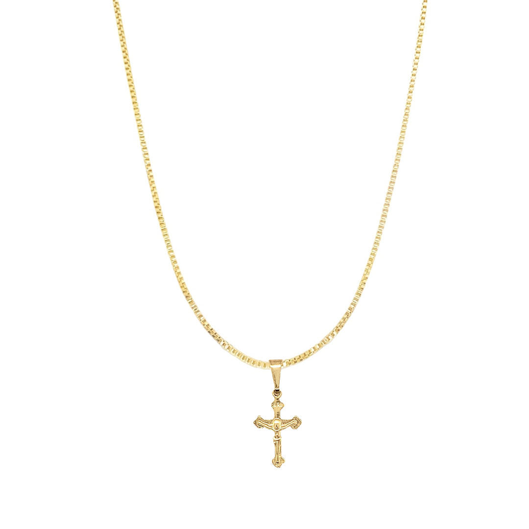 Rye Cross Necklace