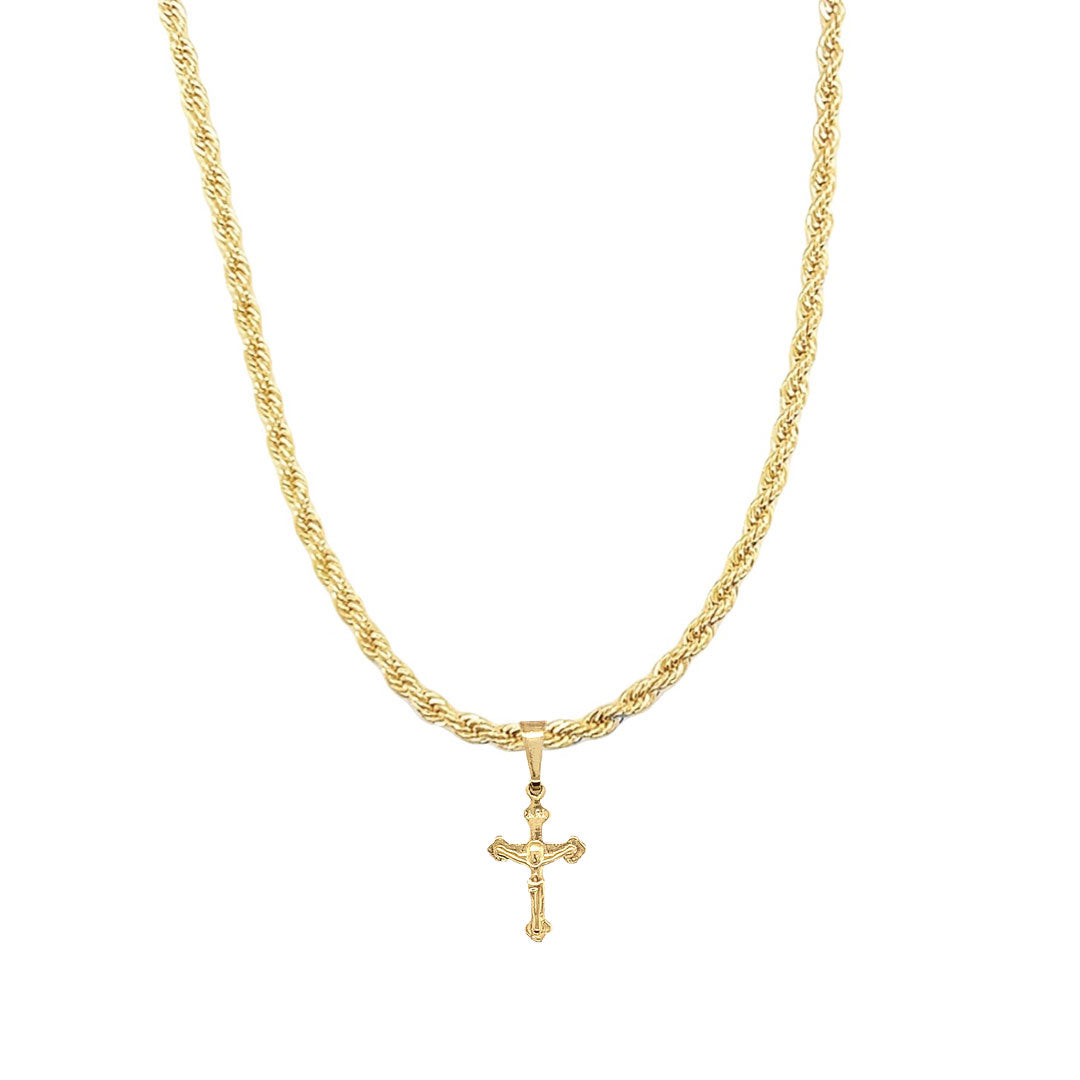 Rye Cross Necklace