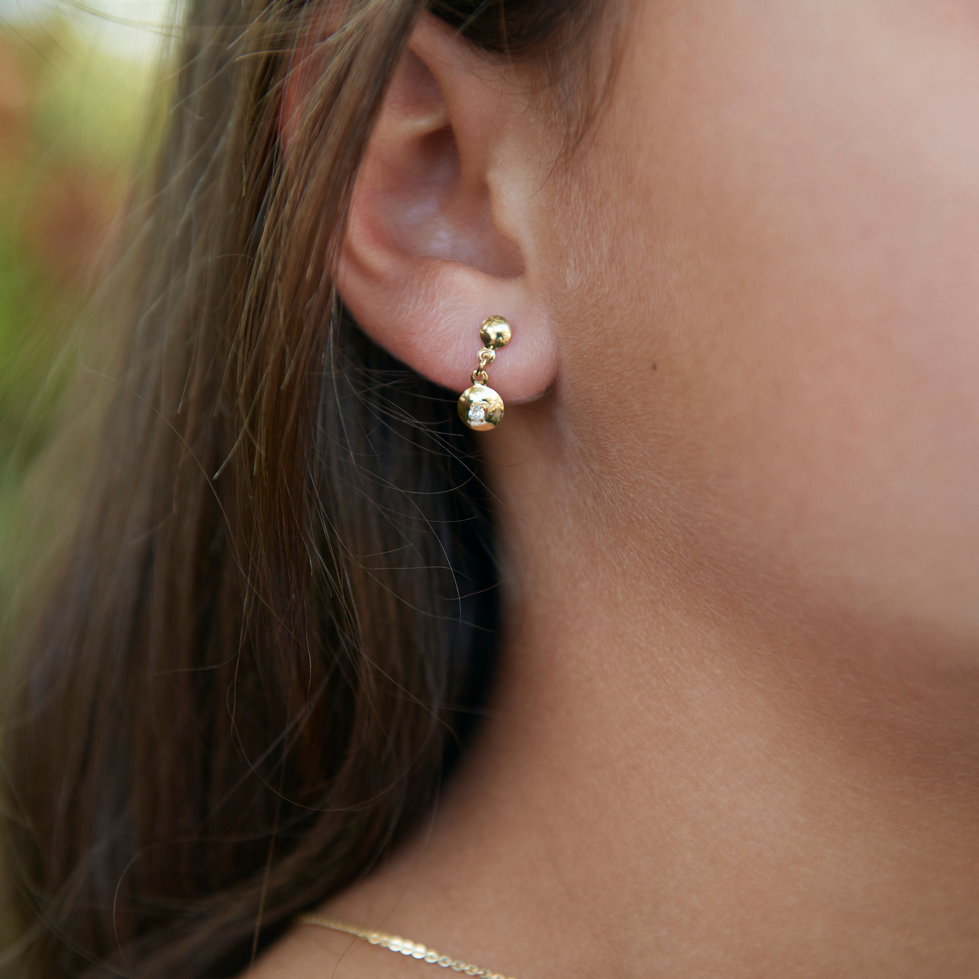 Remy CZ Earrings for Girls 