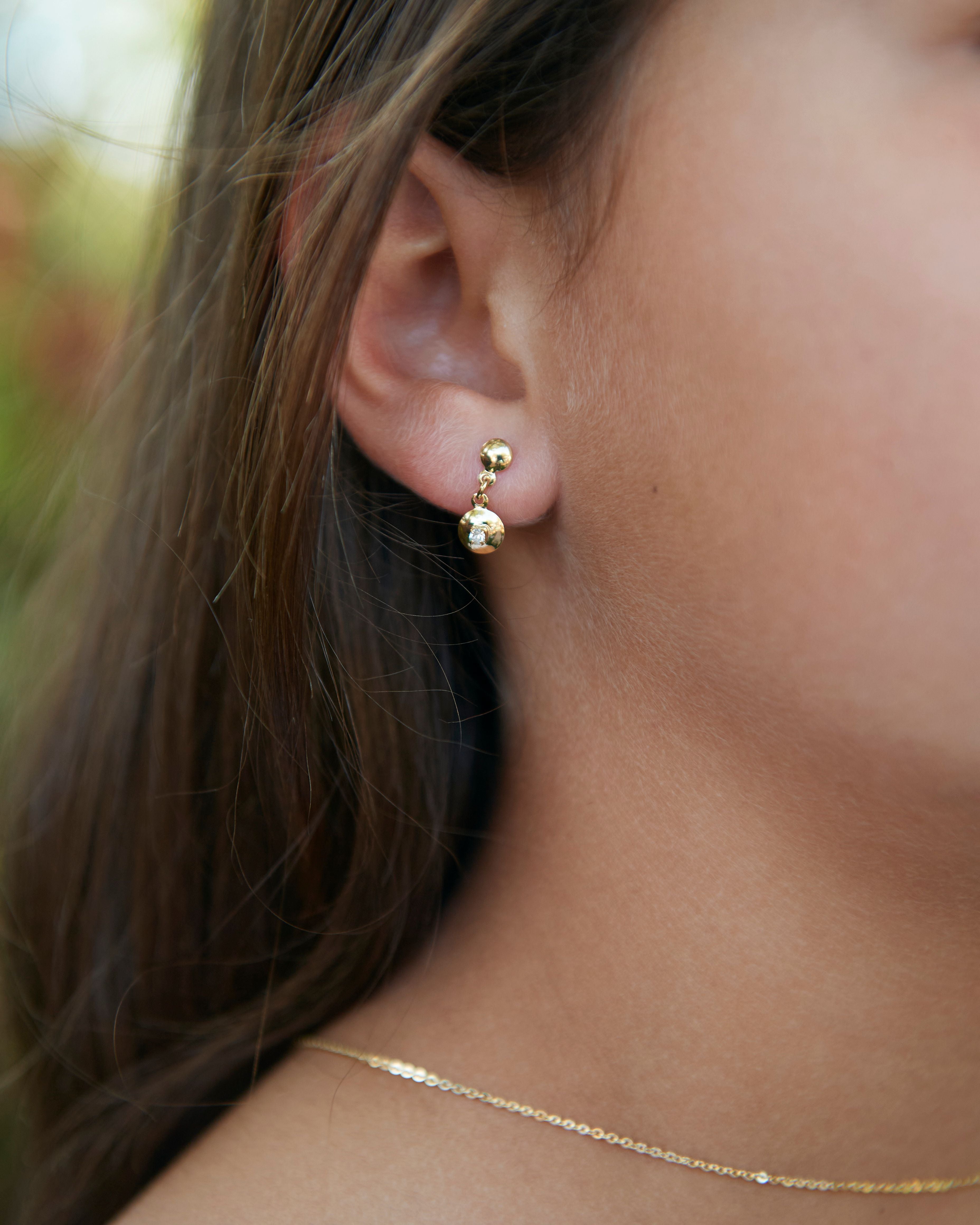 Remy CZ Earrings for Girls 
