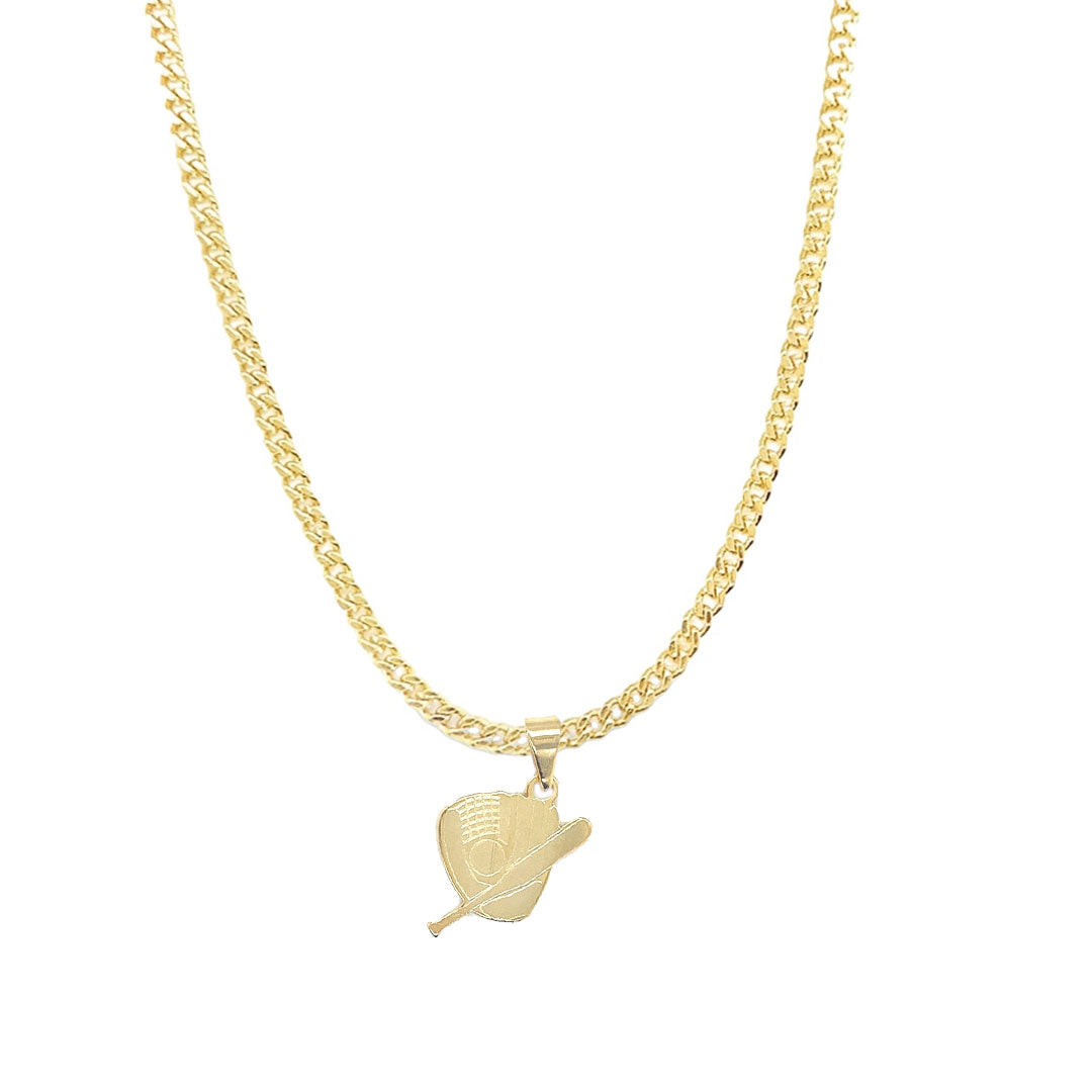 Theo Baseball Glove Necklace