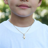 Adah Simple Cross Necklace