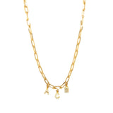 Naomi Personalized Initial Necklace