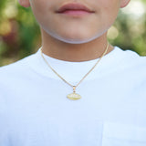 Blake Football Necklace