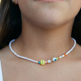 Zeni Smiley Necklace