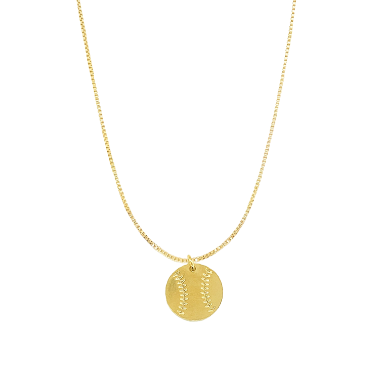 Cruz Baseball Necklace