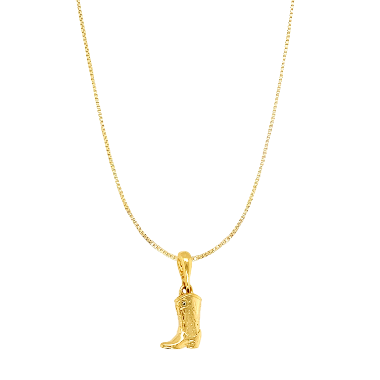Lumi Boot Necklace