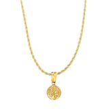 Jett Saint Benedict Necklace