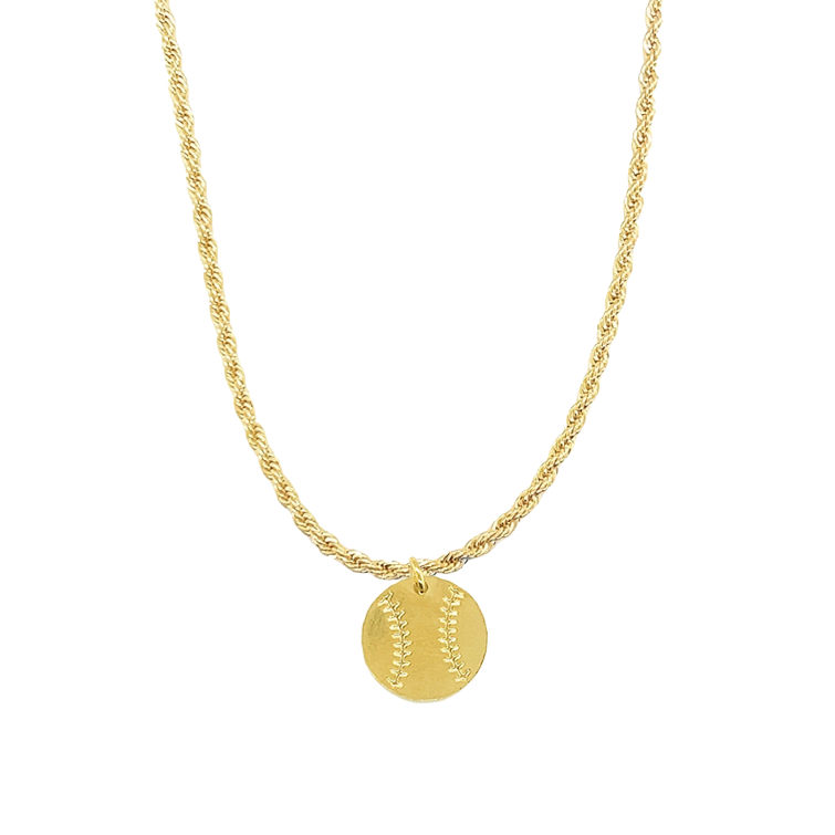 Cruz Baseball Necklace