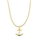 Moriah Anchor Necklace