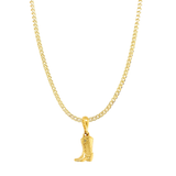 Lumi Boot Necklace