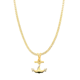 Moriah Anchor Necklace