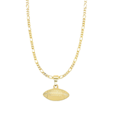 Blake Football Necklace