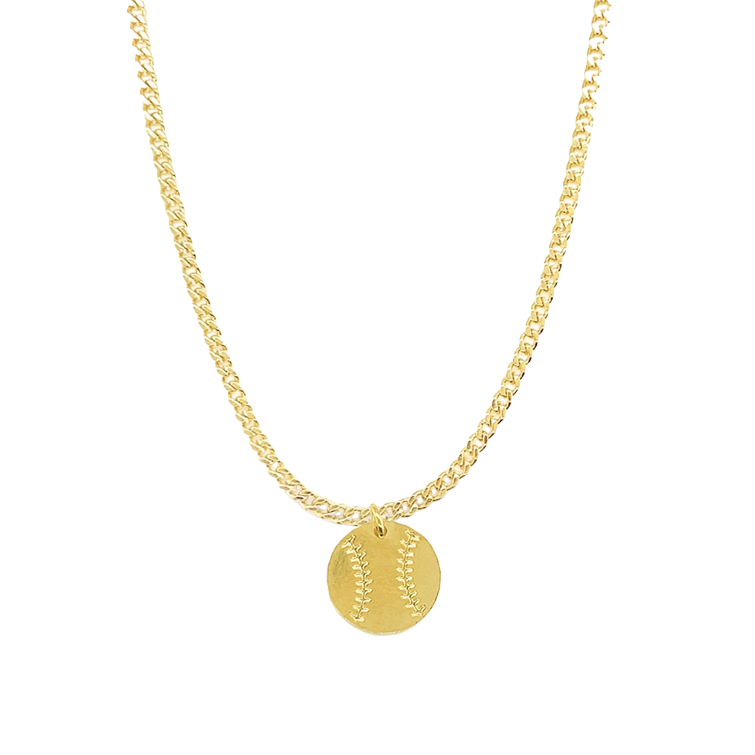 Cruz Baseball Necklace