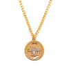 Two-Tone Compass Necklace