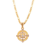 Compass Outline Necklace