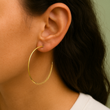 Large Wire Wrapped Hoops