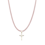 Even Crucifix Necklace