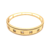 Cubed CZ Cuff