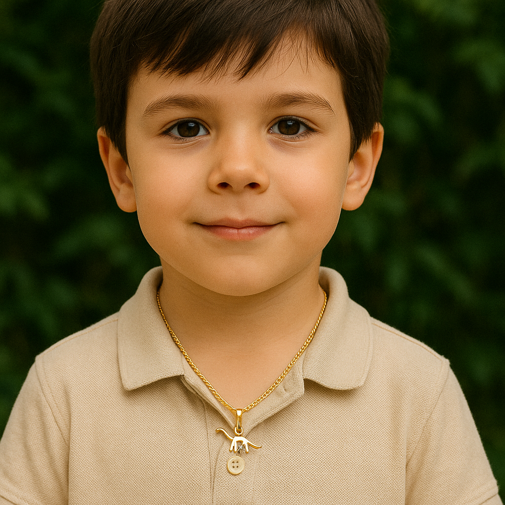 Leo Dinosaur Necklace