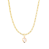 Dalia CZ Heart Necklace