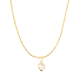 Dalia CZ Heart Necklace