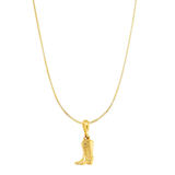 Lumi Boot Necklace