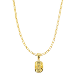 Devin Cowgirl Hat Necklace