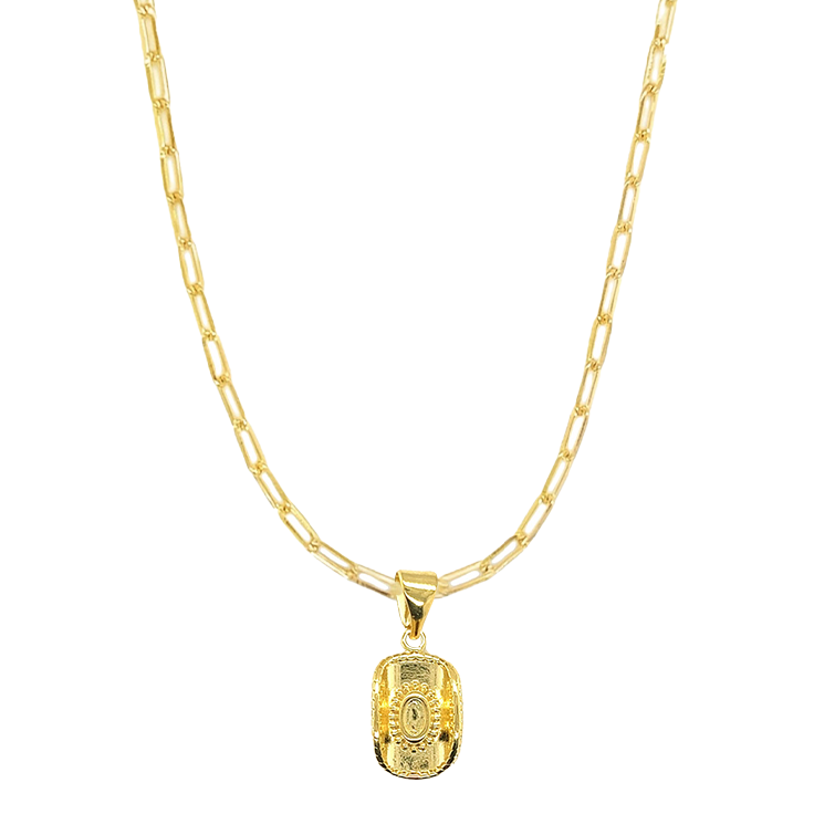 Devin Cowgirl Hat Necklace