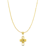 Adah Simple Cross Necklace